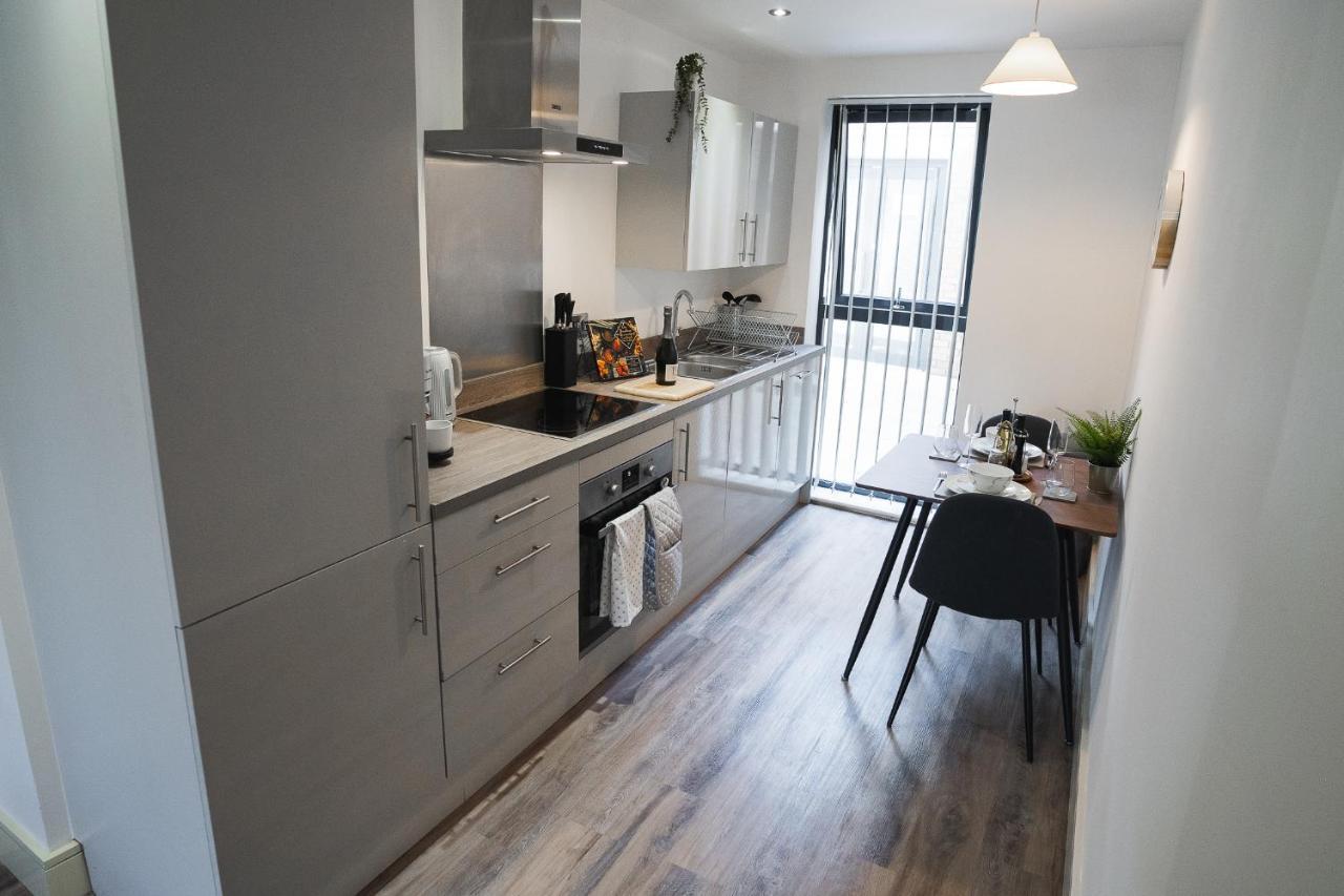 Modern 1-Bed Apartment - City Centre - Free Wi-Fi - New - Manchester Exterior foto